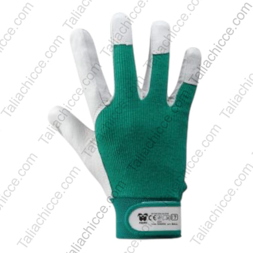 Guanti In Fiore Ovino/Cotone Tg. 7