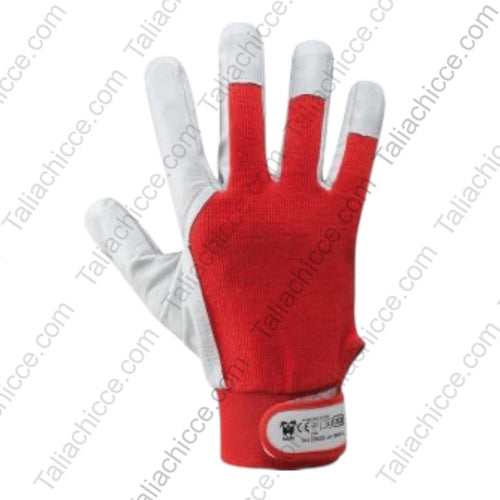 Guanti In Fiore Ovino/Cotone Tg. 10