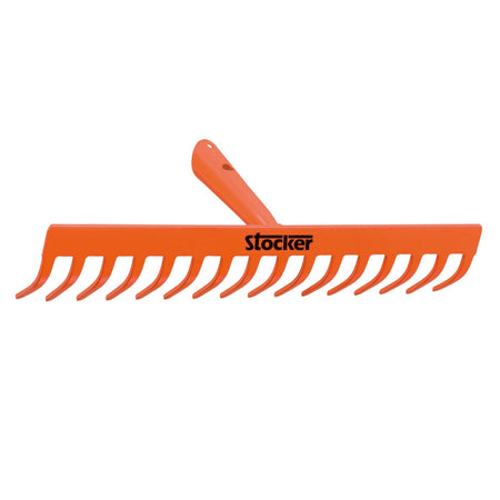 Rastrello A 16 Denti 40 cm. In Acciaio Verniciato Stocker