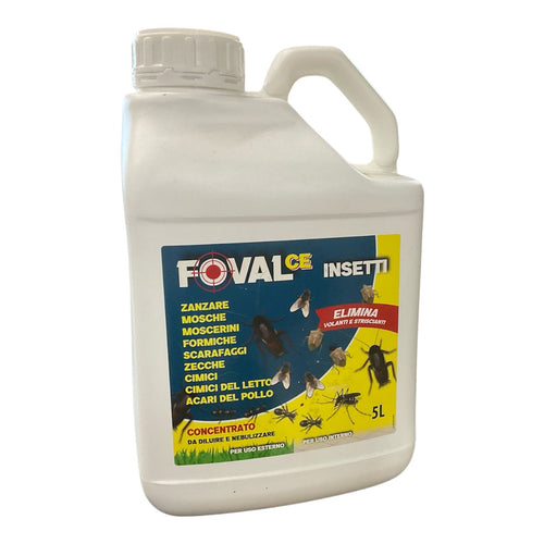 Foval Ce Lt.5 Insetticida Azione Abbattente Adama