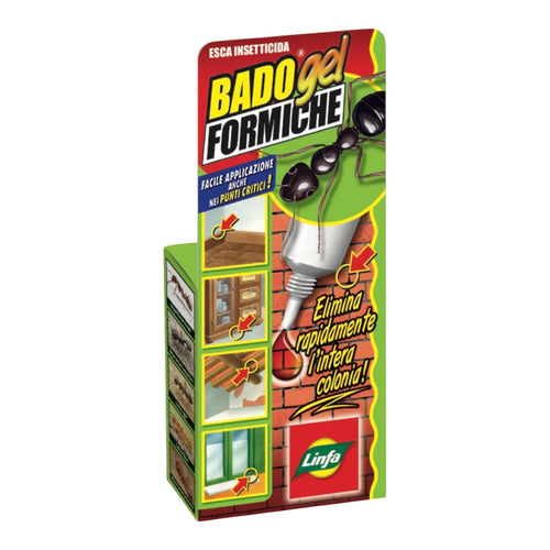 Bado Gel-Formiche gr.10 Esca Insetticida Pronto Uso Linfa