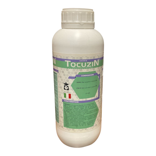 Tocuzin Lt.1 Concime Liquido con Rame e Zinco Complessati con Acido Citrico Mugavero Teresa