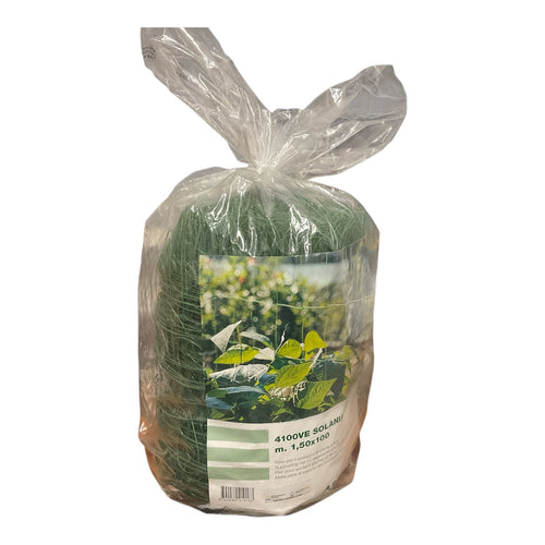 Rete SOLANIA mis.1,50x100 mt. per il Sostegno di Piante e Fiori Arrigoni