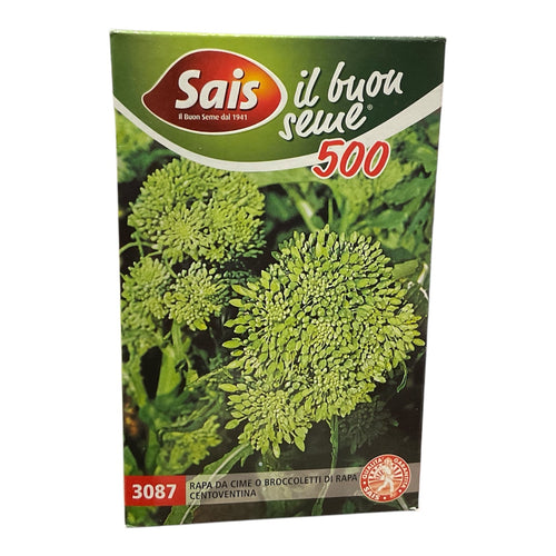 Rapa da Cime o Broccoletti di Rapa Centoventina a Testa Grossa gr.500 SAIS