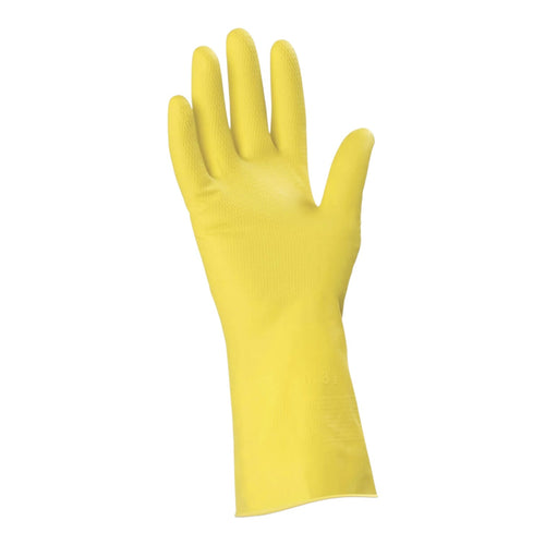 Guanti BASIC in Lattice di Gomma Giallo Icoguanti