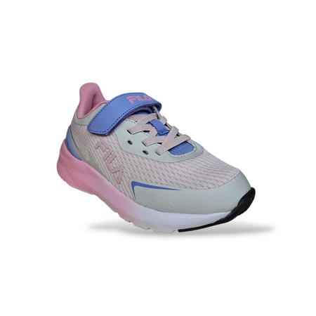 Sneakers bambina FILA Crusher grigio rosa azzurro sportive