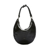 N°21 borse a spalla donna n21 - hobo soft medium nappa tracolla - nero da donna