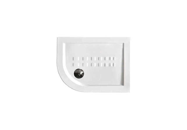 Piatto Doccia Semicircolare Ceramica Bianca H5.5cm - Althea ITO