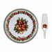 Piatto torta 27 cm con pala Madison Christmas Tognana MC0PTD16185