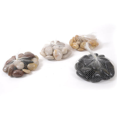 Pietre marmo lucide 800 gr sassi decorativi per piante e vasi da esterno