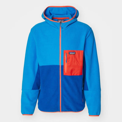 Pile Patagonia Microdini Fleece hoodie endless blue