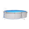 Piscina da esterno fuori terra ovale Steel PLUS 4,90 x 3,60 h 1,20 m