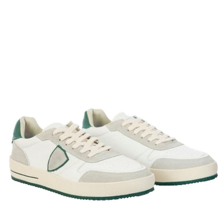 Philippe Model sneaker uomo philippe model - nice low man - verde da uomo