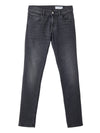 Dolce & Gabbana Jeans Skinny Cinque Tasche in Nero da uomo