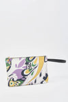 Pochette mare in tessuto fantasia multicolor | MARINA ABAGNALE