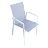 Tavolo allungabile Bahamas in alluminio e Gres porcellanato per esterno 175\235x100