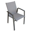 Tavolo allungabile Bahamas in alluminio e Gres porcellanato per esterno 175\235x100