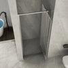 Porta Doccia Trasparente Ad Apertura Rototraslante H190cm Anticalcare