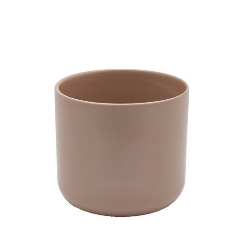 Porta vaso in ceramica Classic piccolo da esterno ed interno moderno