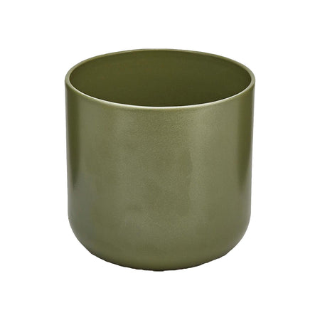 Porta vaso in ceramica "Classic" piccolo da esterno ed interno moderno