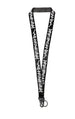 Portachiavi Propaganda Lanyard Script Black