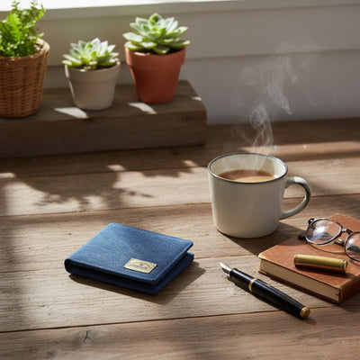 Portafoglio Ghettoblaster Coin Canvas navy