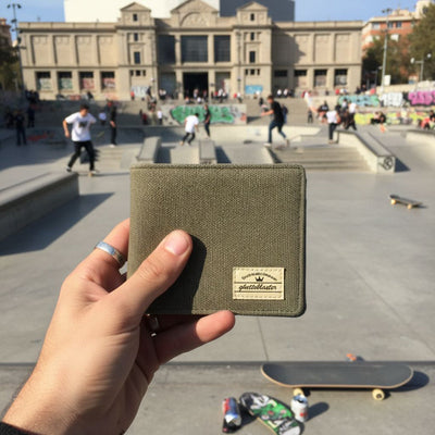 Portafoglio Ghettoblaster Coin Canvas olive