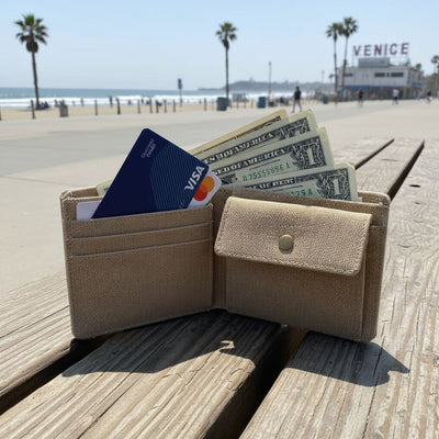 Portafoglio Ghettoblaster Coin Canvas sand