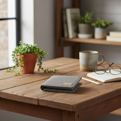 Portafoglio Ghettoblaster RFID Canvas grey