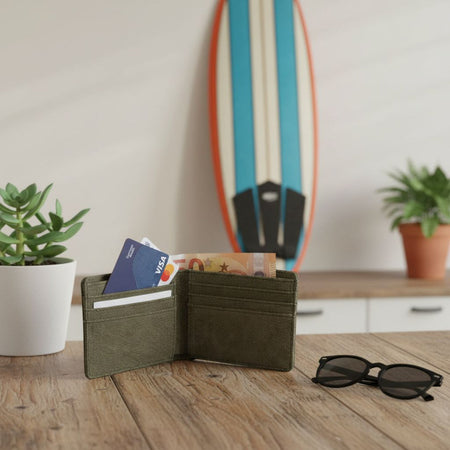 Portafoglio Ghettoblaster RFID Canvas olive