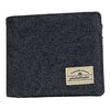 Portafoglio in Canvas con Blocco RFID blk