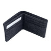 Portafoglio in Canvas con Blocco RFID blk