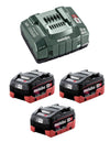 Power Set METABO (3 x 18V 5,5 Ah LiHD + ASC 145)