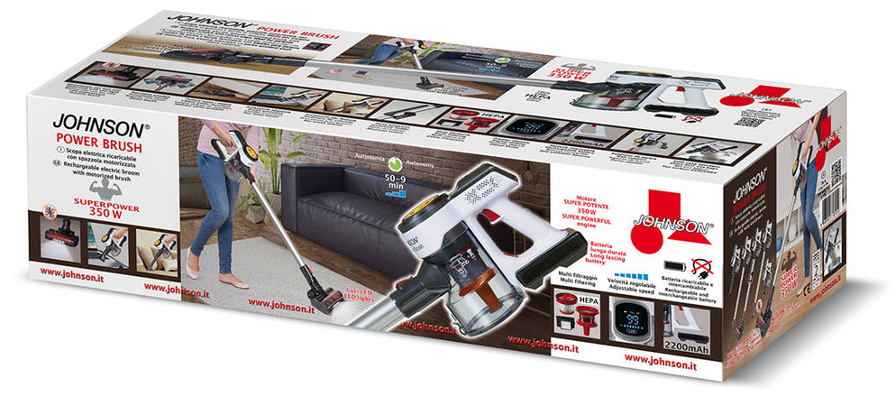 Scopa Elettrica Senza Filo 350W Potenza e Pulizia Profonda per la Tua Casa