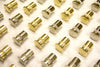 Pozzetto antipolvere in ottone con molla in acciaio inox