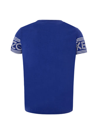 Kenzo T-Shirt in Cotone Blu Elettrico da donna