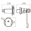 Presa Banchina Elettrica 16 A 250 V Cruiser