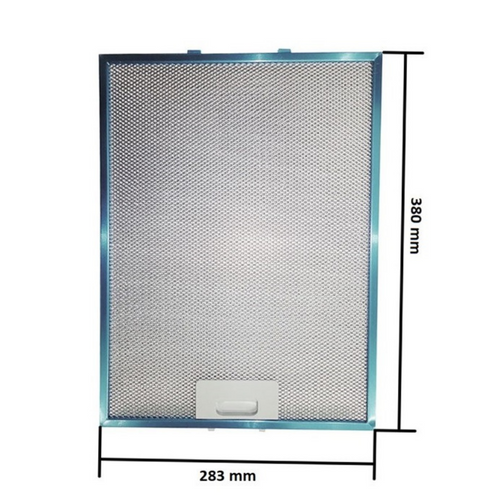 FILTRO IN ALLUMINIO PER CAPPA CUCINA WHIRLPOOL IKEA HOTPOINT ARISTON  28,3 x 38 cm 480122102174