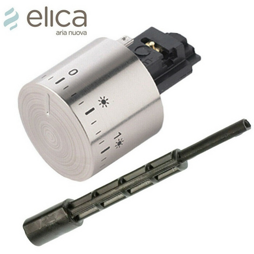 Manopola e perno cappa elica whirlpool comandi box-in PRN0093036b + MNP0091808b