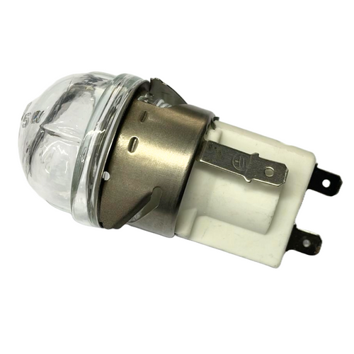 Portalampada forno Candy Electrolux Rex e varie marche con faston verticali