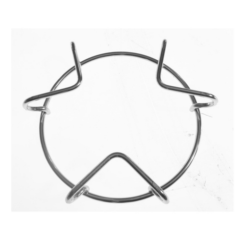 Griglia 1 fuoco in acciaio tonda per cucina piano cottura Samet diametro 14 cm