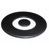Piattelli neri opachi bruciatore tripla corona piano cottura cucina Smalvic