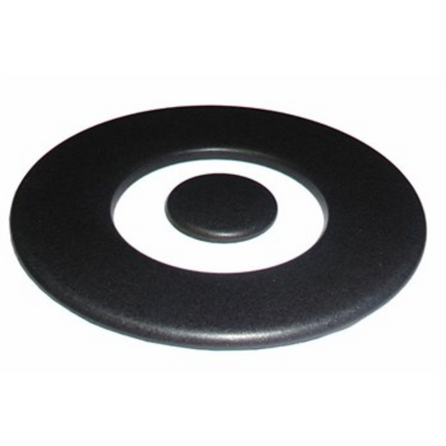 Piattelli neri opachi bruciatore tripla corona piano cottura cucina Smalvic