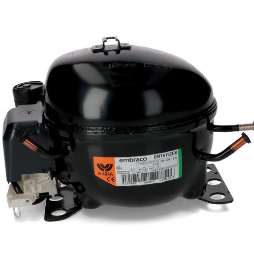 Compressore embraco EMT6152GK hp. 1/4 GAS R404 frigoriferi vetrine banchi frigo congelatori freezer