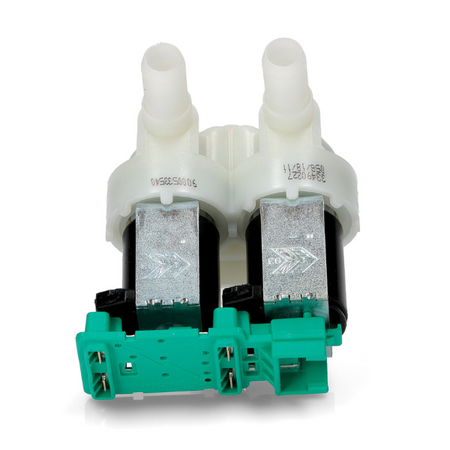 Elettrovalvola lavatrice Bosch Siemens 2 vie 180° con scheda elettronica codice ricambio 00428210 00174261