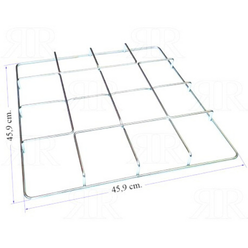 Griglia Cucina Gas Fitting Foster In Acciaio Cromato 4 fuochi 45.9 x 45.9 cm