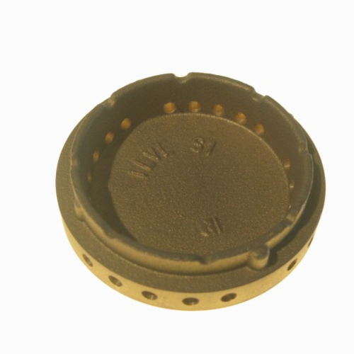 Ilve spartifiamma in ottone Ø 55 mm. piano cottura cucina a gas ricambio originale