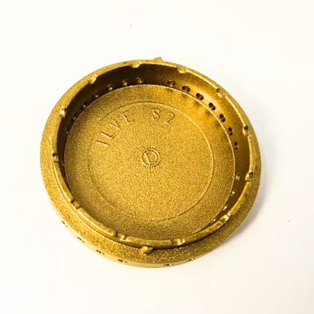 Ilve spartifiamma in ottone Ø 69 mm. piano cottura cucina a gas ricambio originale