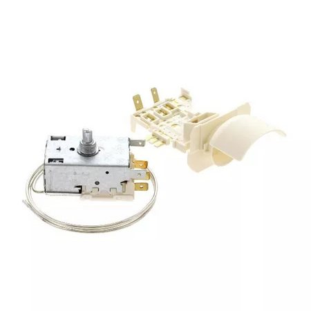 Whirlpool Ikea Hotpoint Ariston Indesit Termostato con portalampada per frigorifero ricambio originale 484000008566