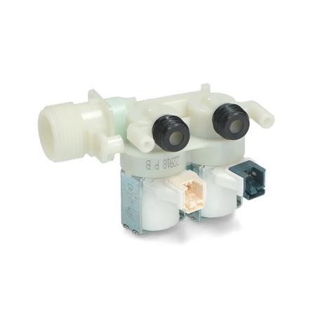 Elettrovalvola lavatrice Ariston Indesit carico acqua 2 vie 180° C00110333 originale